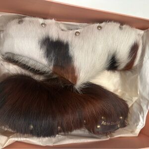 Acne Studios Fur Clogs